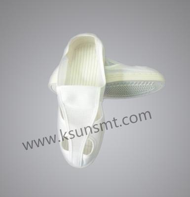  ESD PVC white Four eye shoes KS